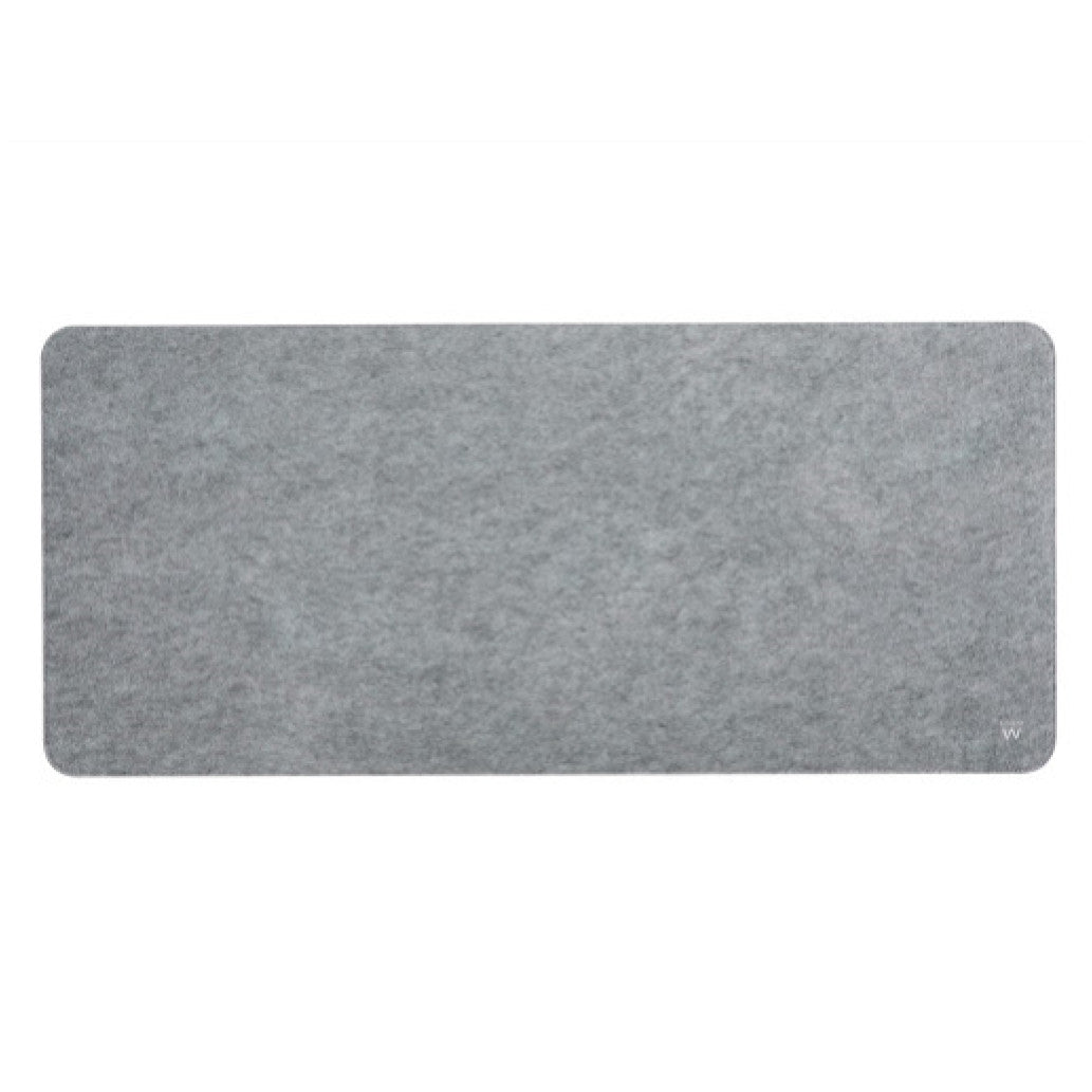 Podloga za miško Ewent filc 900x400x3mm XXL Nedrseča spodnja stran siva (EW3185)