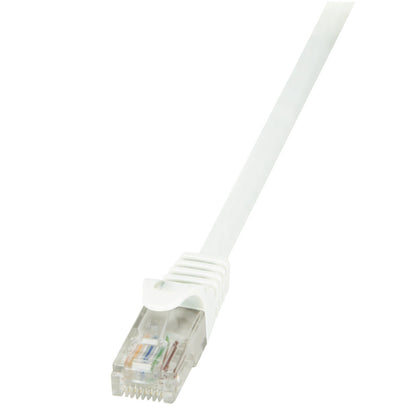 KABEL PATCH UTP Cat 6   3,00m  RJ45 1Gbit LogiLink - bel (CP2061U)