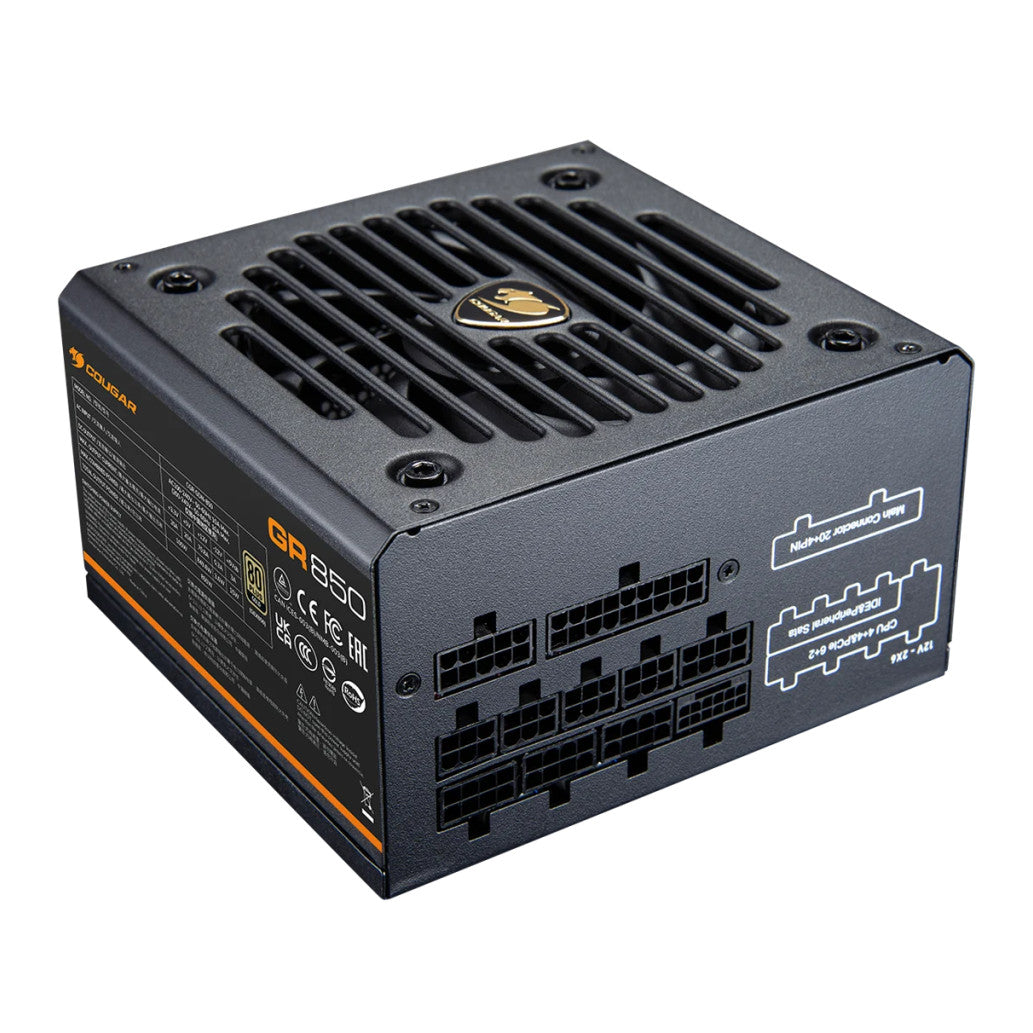 Napajalnik - 750W Cougar GR 750 80Plus Gold 91% ATX 3.1 (Gen5) Modular 120mm črna (CGR GDN-750)