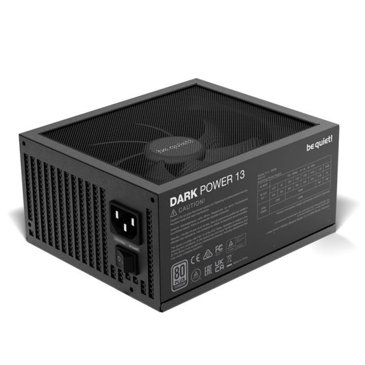 Napajalnik - 850W be quiet! BN334 Dark Power 13 80Plus Titanium 93,5% ATX 3.0 (Gen5) Modular 135mm črna (BN334)