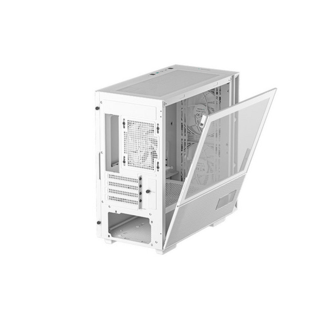 Ohišje Deepcool CH360 DIGITAL microATX - bel ARGB