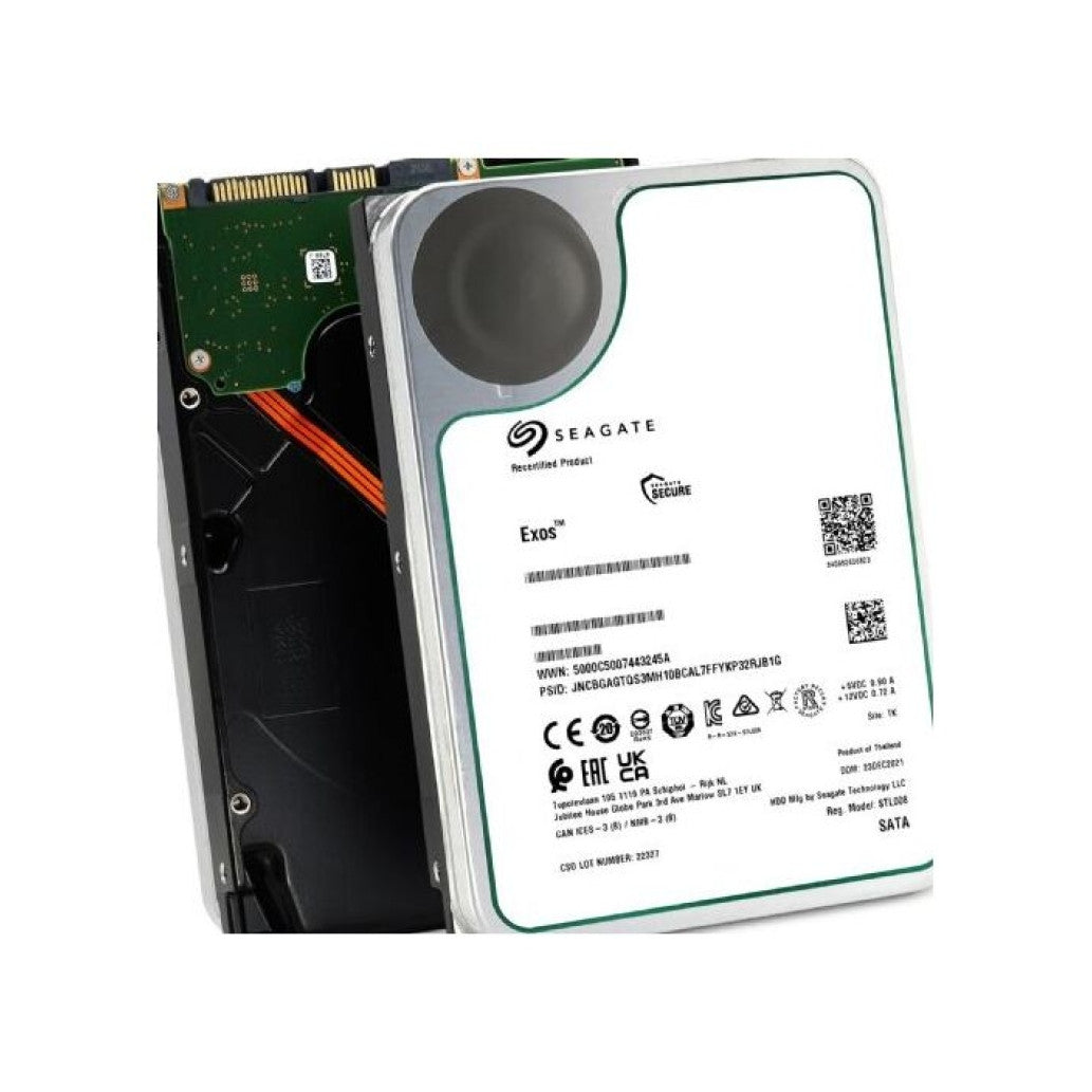 Trdi disk 3,5" 26TB SATA Seagate Exos 7200rpm 512MB - FACTORY REFURBISHED (ST26000NM000C-FR)