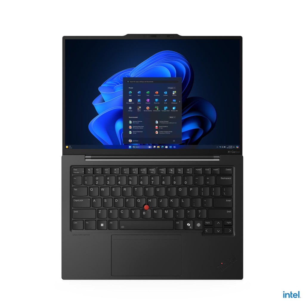 Prenosnik Lenovo 35,5 cm (14,0") ThinkPad X1 Carbon G13 1920x1200 IPS 500nit Ultra 7-255U/32GB/SSD1TB/BL/FP/ALU-Carbon/Intel Graphics/Win11Pro (21NX009VSC)