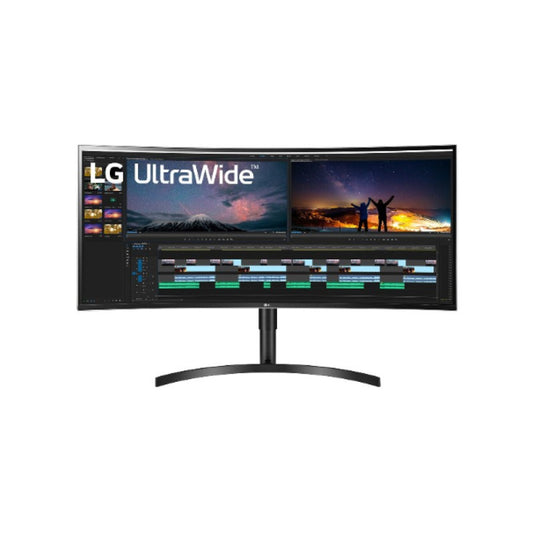 Monitor LG 96,5 cm (38,0") 38WN75C 3840x1600 Curved IPS 5ms 2xHDMI DisplayPort HAS  sRGB99% HDR10 Kalibracija barv