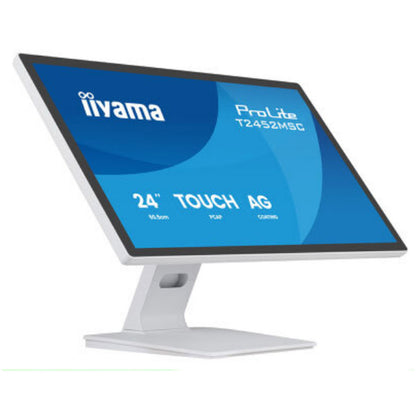 Monitor touch Iiyama 61 cm (24,0") T2452MSC-W1AG 1920x1080 POS 100Hz IPS 5ms HDMI DisplayPort 2xUSB3.2 Zvočniki  7H ProLite interaktivni monitor