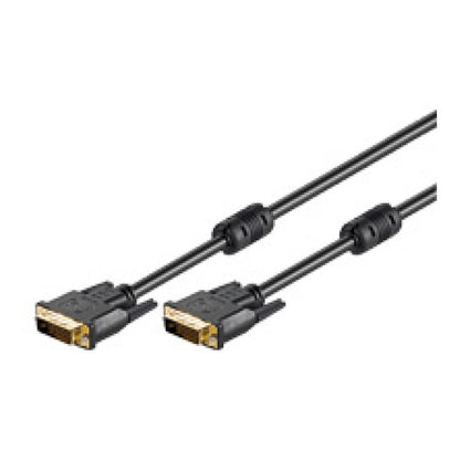 Kabel DVI-D(m)=>DVI-D(24+1)(m) 20,00m črn Goobay (93952)