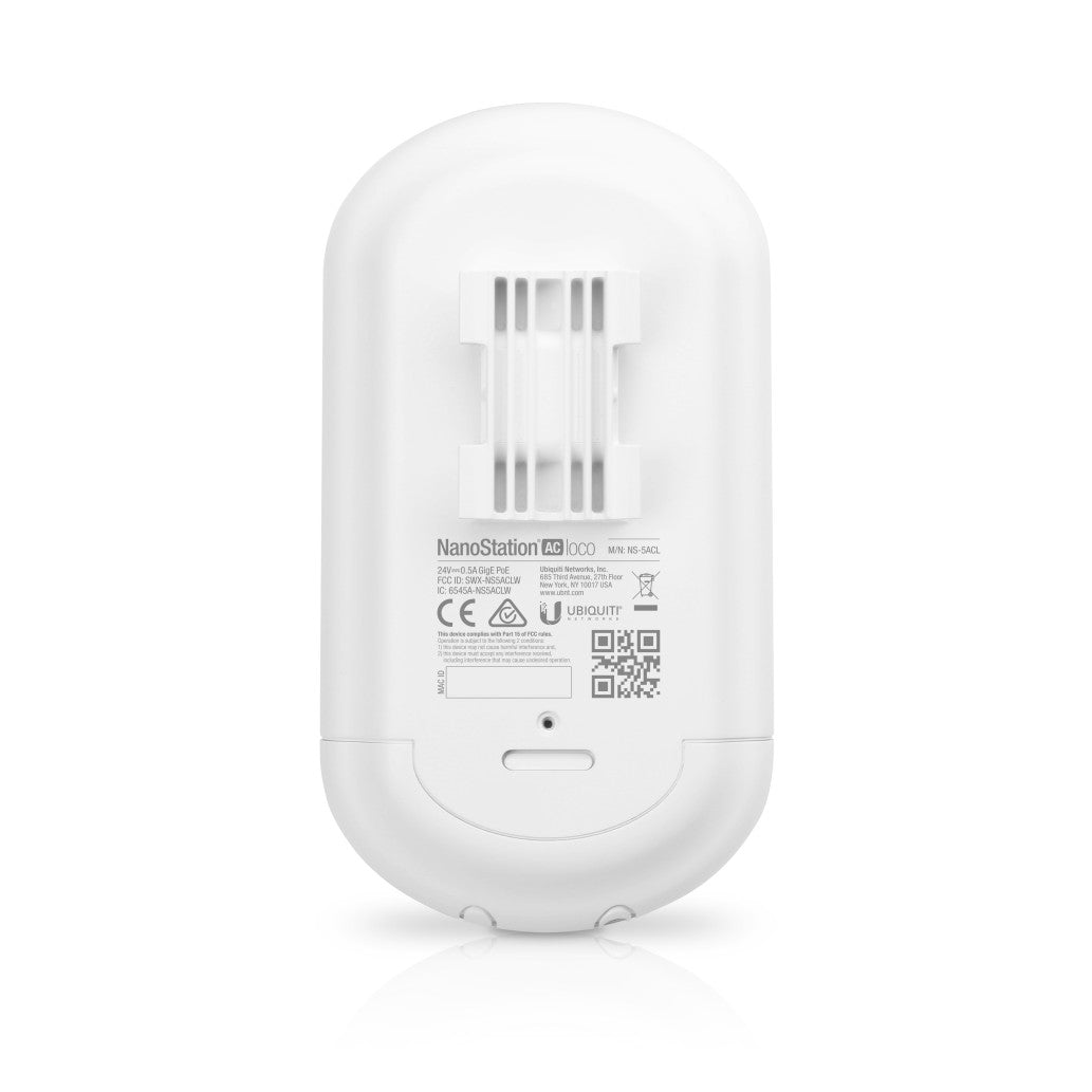 Dostopna točka Ubiquiti NanoStation loco 5AC WiFi5 802.11ac 450Mbit/s 5G Nano (LOCO5AC)