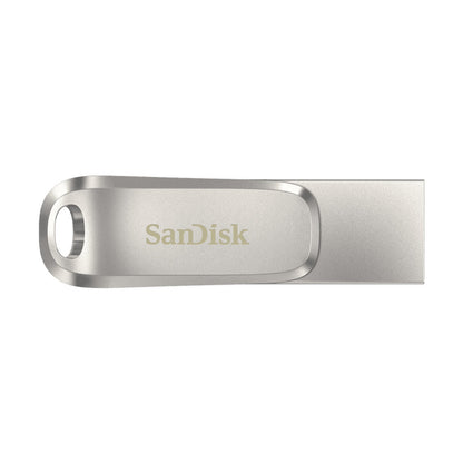 Spominski ključek 512GB USB 3.2/USB-C Sandisk Dual Luxe 150MB/s kovinski duo vrtljiv srebrn (SDDDC4-512G-G46)