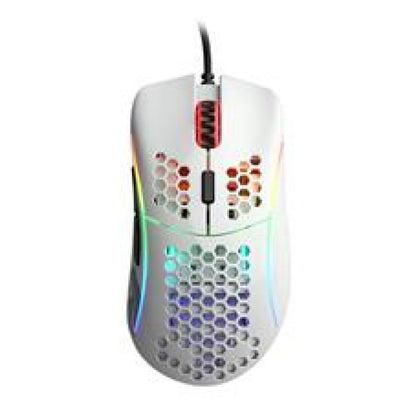 Gaming miška USB Glorious Model D M, bela (GD-GWHITE)