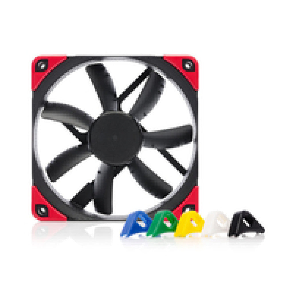 Ventilator Noctua NF-S12A 120mm, črna