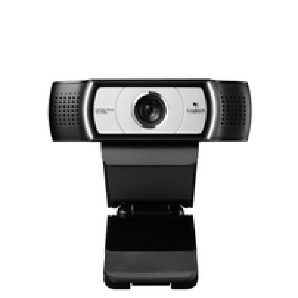 Spletna kamera Logitech C930e 3MP FHD 30FPS 90° USB-A črna-srebrna Autofokus 4xdigitalni zoom mikrofon z redukcijo šuma (960-000972)