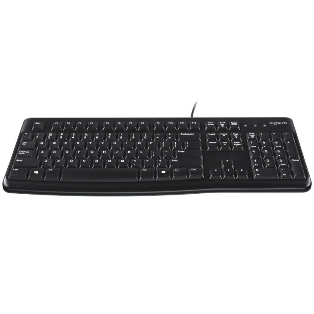Tipkovnica Žična Logitech K120 SLO | Slovenski nabor znakov črna (920-002642)