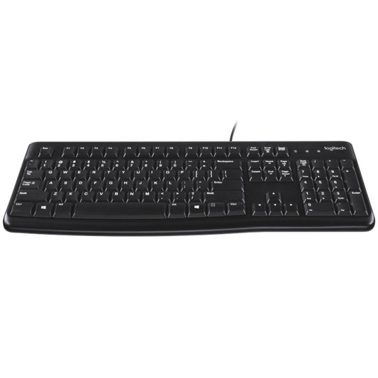 Tipkovnica Žična Logitech K120 SLO | Slovenski nabor znakov črna (920-002642)