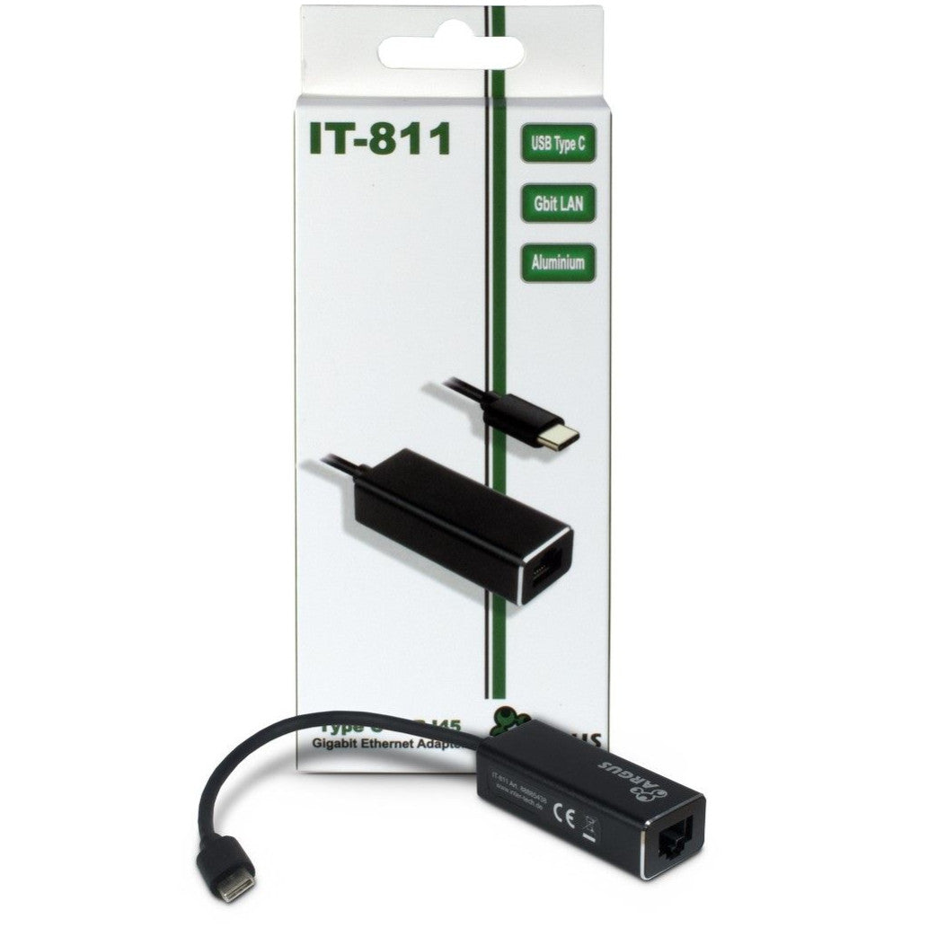 Mrežni adapter USB-C => LAN RJ45 100/1000 Inter-Tech Argus (88885438)