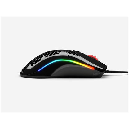 Gaming miška Žična Glorious Race Model O, črna (GO-GBLACK)