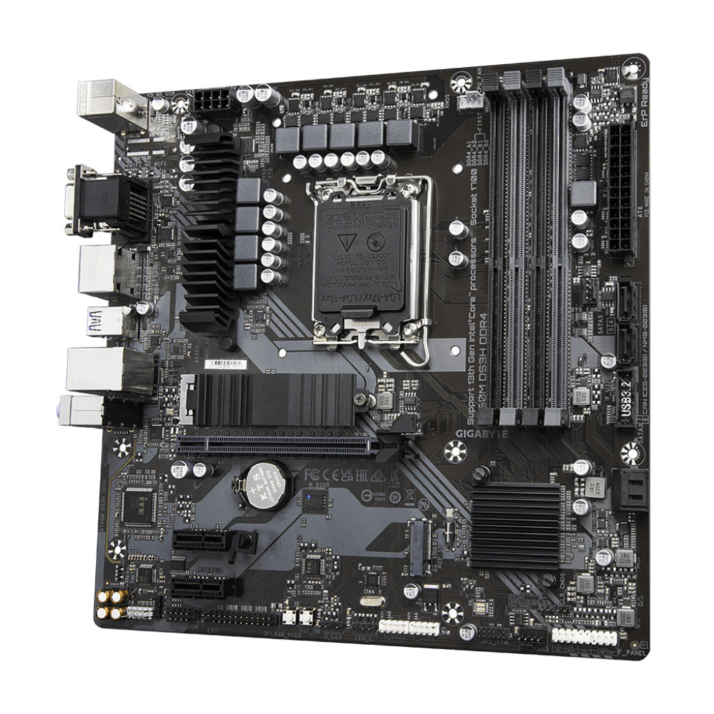 Osnovna plošča 1700 Gigabyte B760M DS3H microATX DDR4 2,5Gb LAN 2xM.2 HDMI VGA 2xDP