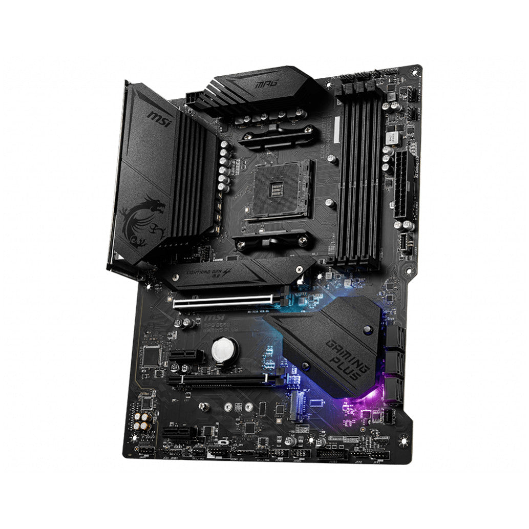 Osnovna plošča AM4 MSI MPG B550 GAMING PLUS ATX 2x M.2 HDMI DisplayPort USB-C (7C56-003R)