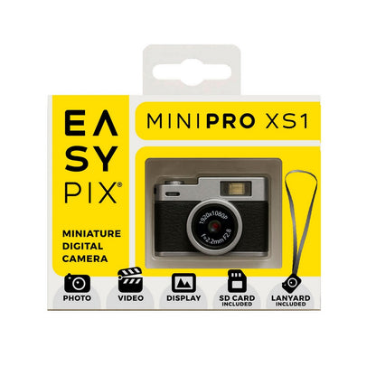 Easypix MiniPro XS1 – mini digitalni fotoaparat - SD kartica priložena - EASYPIX12012
