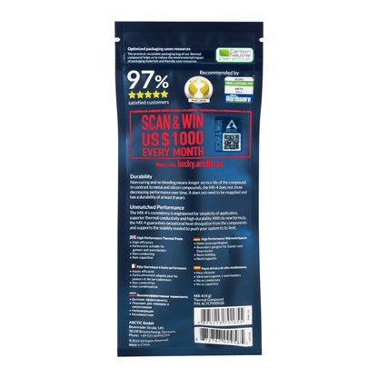 Termalna pasta Arctic MX-4 (2019) - 4g (ACTCP00002B)