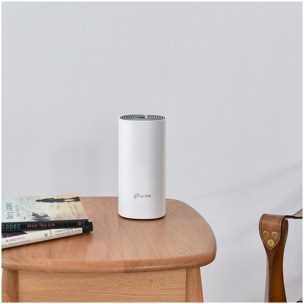 Usmerjevalnik brezžični mrežni sistem TP-Link Deco E4 WiFi5 802.11ac AC1200 867Mbit/s MESH MU-MIMO 2xLAN 2x notranja antena (Deco E4(3-pack))