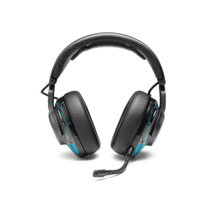 Slušalke žične JBL naglavne USB Quantum One črne RGB (JBLQUANTUMONEBLK)