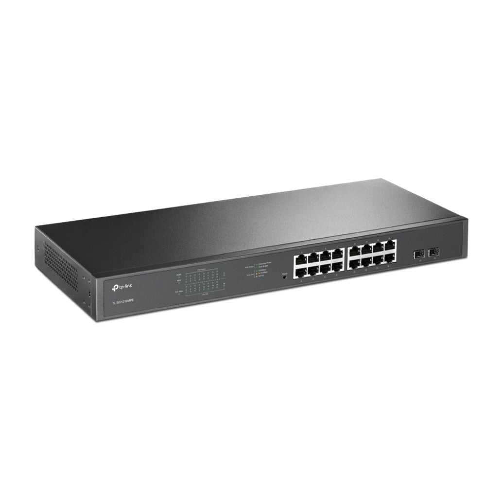 STIKALO 16-PORT TP-Link Easy Smart JetStream 100/1000 PoE+ (TL-SG1218MPE)