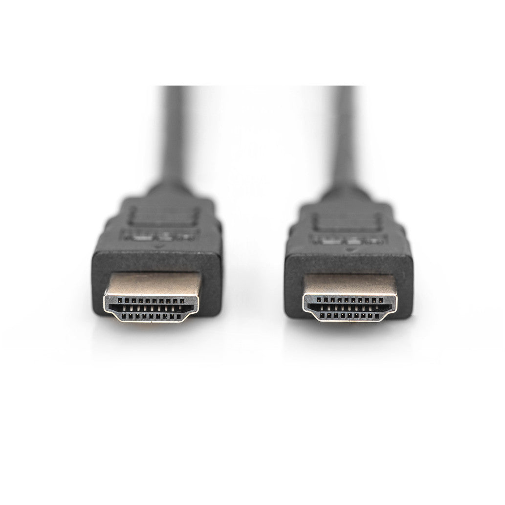 Kabel HDMI(m)=>HDMI(m) 3.00m 4K/60Hz z ethernet povezavo črn Digitus (AK-330107-030-S)