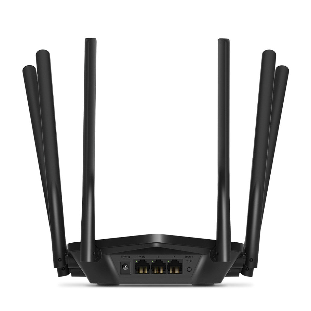 Usmerjevalnik brezžični MERCUSYS WiFi5 802.11ac AC1900 1300Mbit/s dualband 2xLAN 6x antena (MR50G)