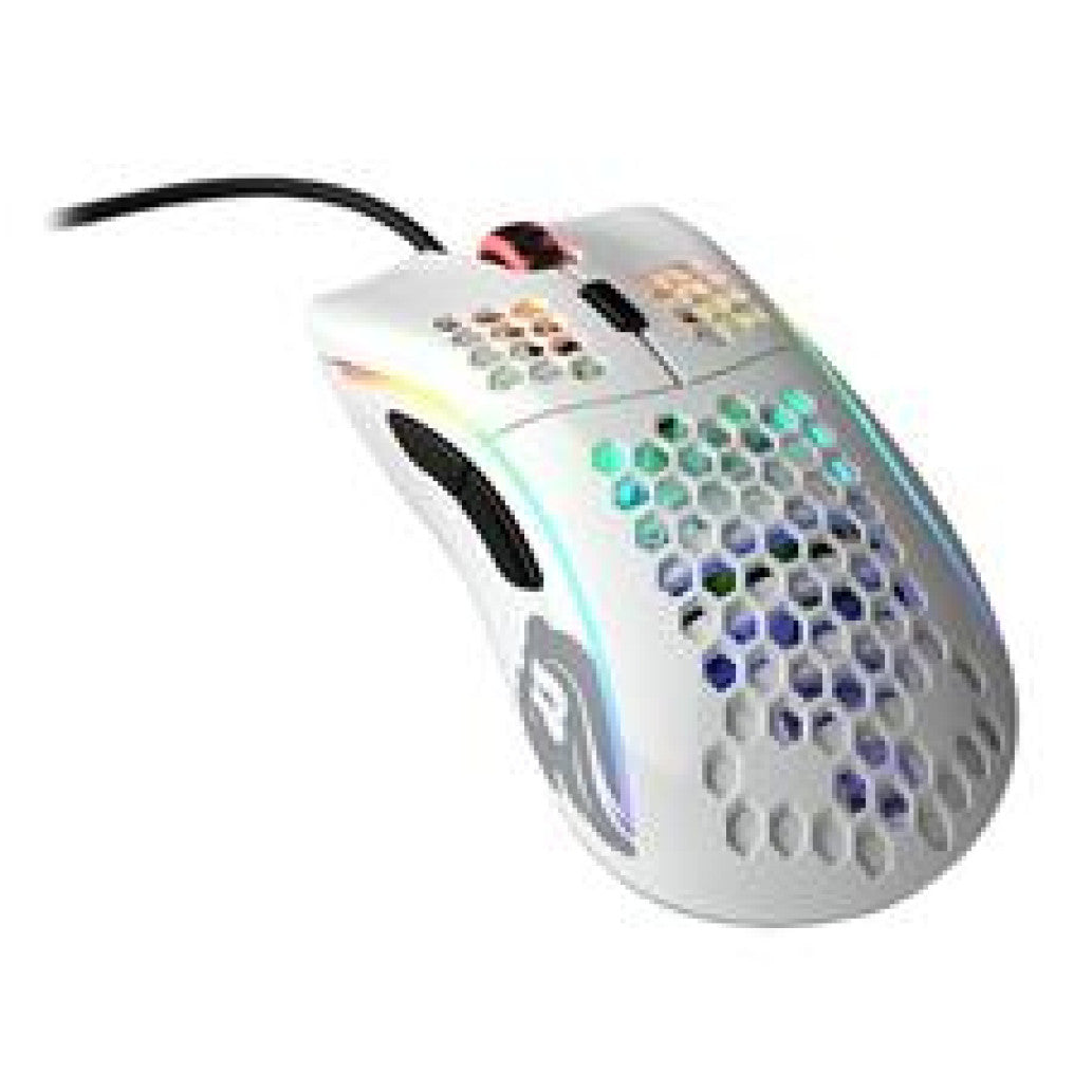 Gaming miška USB Glorious Model D M, bela (GD-GWHITE)