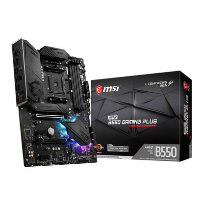 Osnovna plošča AM4 MSI MPG B550 GAMING PLUS ATX 2x M.2 HDMI DisplayPort USB-C (7C56-003R)