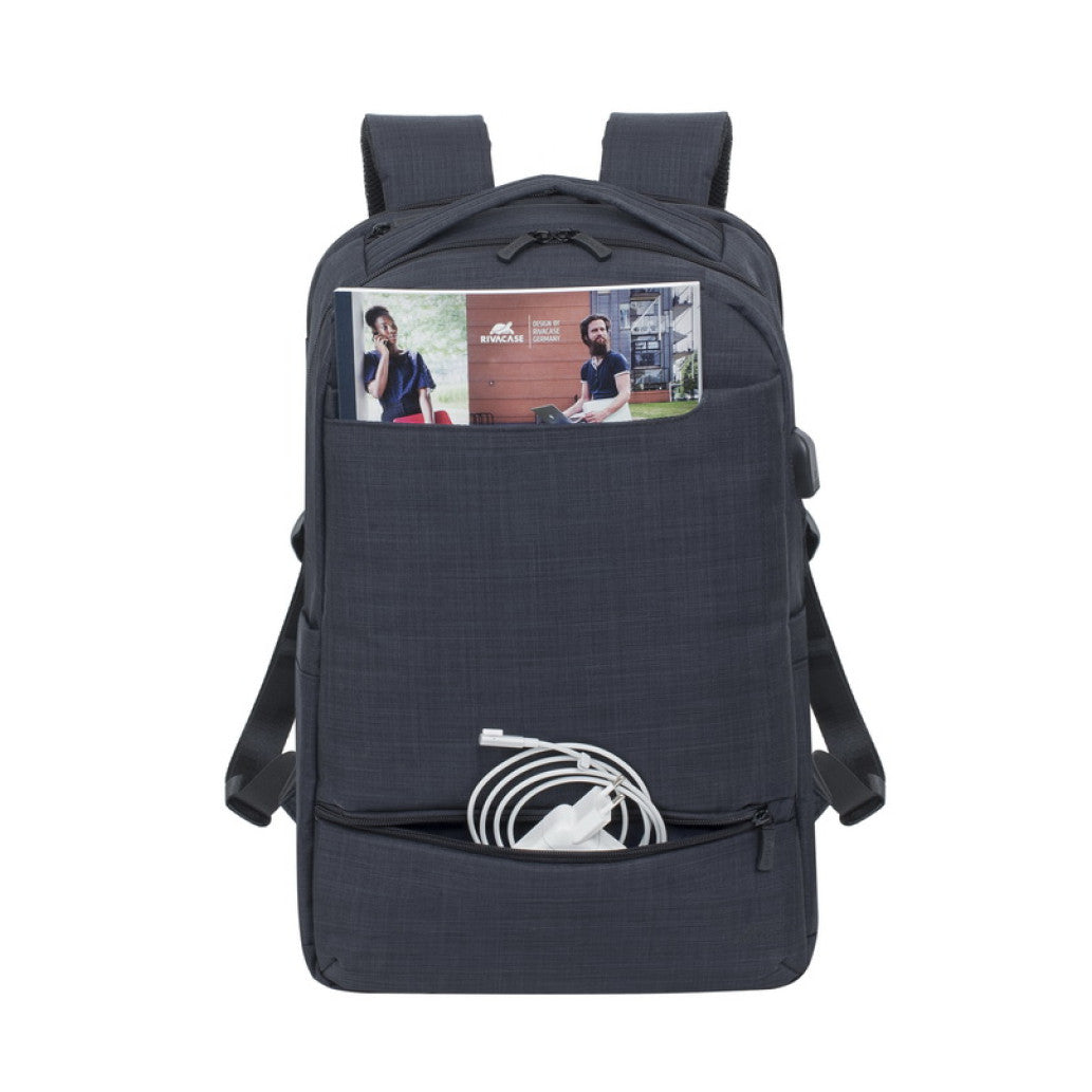 Nahrbtnik za notesnik 43,9 cm (17,3″) RivaCase črn (8365 BLACK)