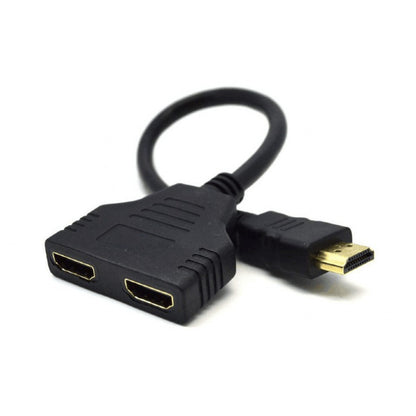 Adapter HDMI (m) => 2x HDMI (ž) Gembird DSP-2PH4-04 črn
