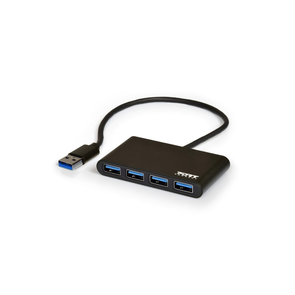 HUB USB 3.0 4portni Port v Alu ohišju (900121)