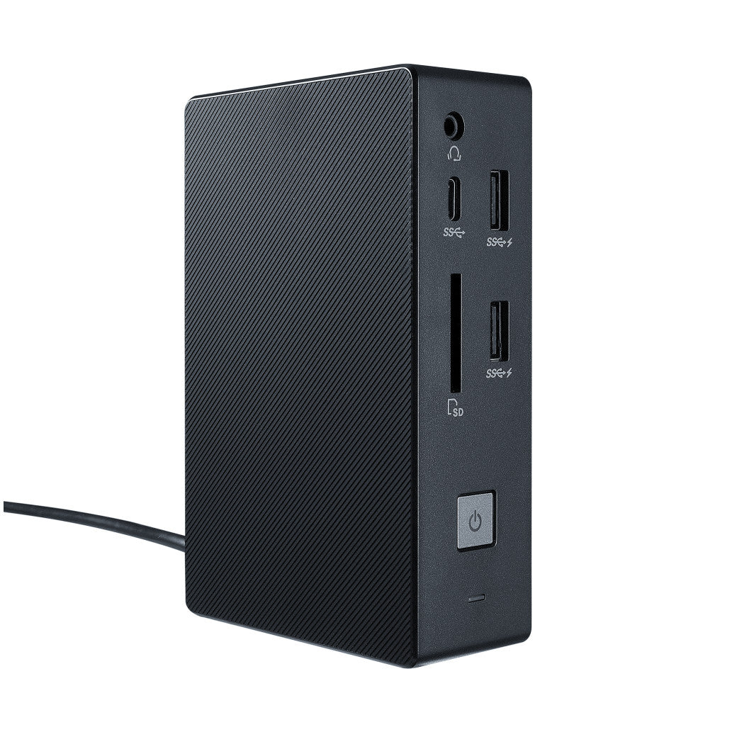 Priklopna postaja USB-C => Asus SlimPro Dock 2 1x HDMI 2xDisplayPort 1xVGA USB 2xUSB-C 180W Čitalec kartic (90NX0460-P00030)