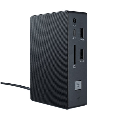 Priklopna postaja USB-C => Asus SlimPro Dock 2 1x HDMI 2xDisplayPort 1xVGA USB 2xUSB-C 180W Čitalec kartic (90NX0460-P00030)
