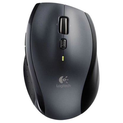 Miš brezžična ergonomska za desničarje Logitech M705 Marathon 1000DPI nano temno siva (910-001949)
