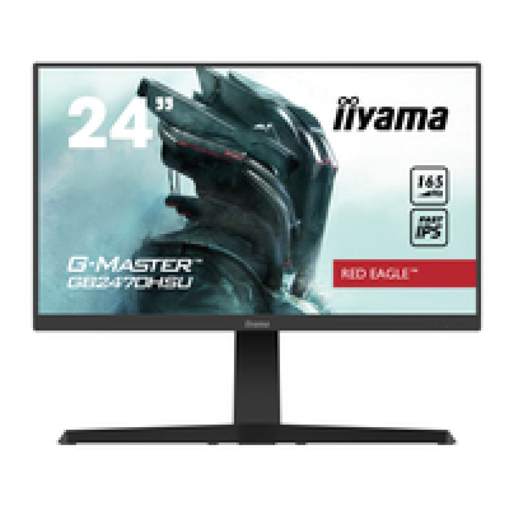 Monitor Iiyama 61 cm (24,0") GB2470HSU-B1 1920x1080 Gaming 165Hz IPS 0,8ms HDMI DisplayPort 2xUSB Pivot Zvočniki  FreeSync Premium