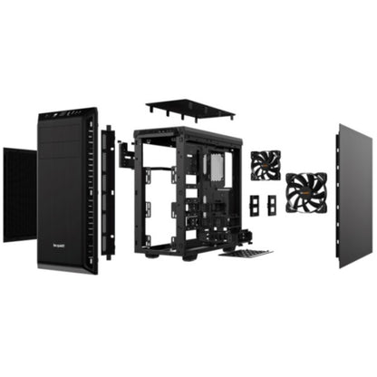 Ohišje Bequiet Pure Base 600 (BG021) MidiATX - črna