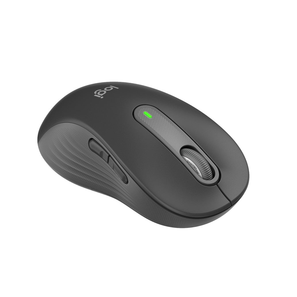 Miš brezžična + Bluetooth Logitech M650L 4000DPI za levičarje grafitna za levičarje (910-006239)