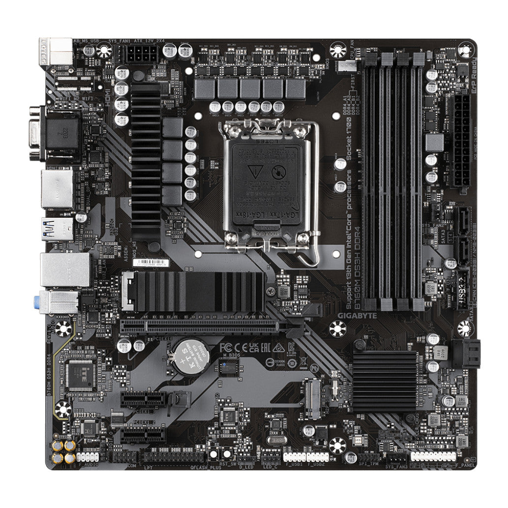 Osnovna plošča 1700 Gigabyte B760M DS3H microATX DDR4 2,5Gb LAN 2xM.2 HDMI VGA 2xDP
