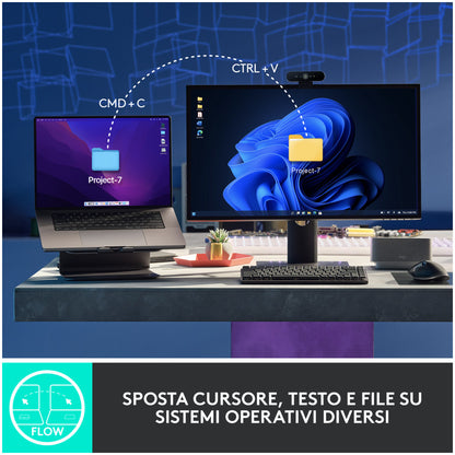 Miš brezžična + Bluetooth Logitech MX Master 3S Performance 8000DPI Unifying Bolt grafitna (910-006559)