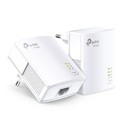 HPAV Powerline 1xLAN RJ45 220V TP-Link 1000Mbit/s (1+1) (TL-PA7017 KIT)