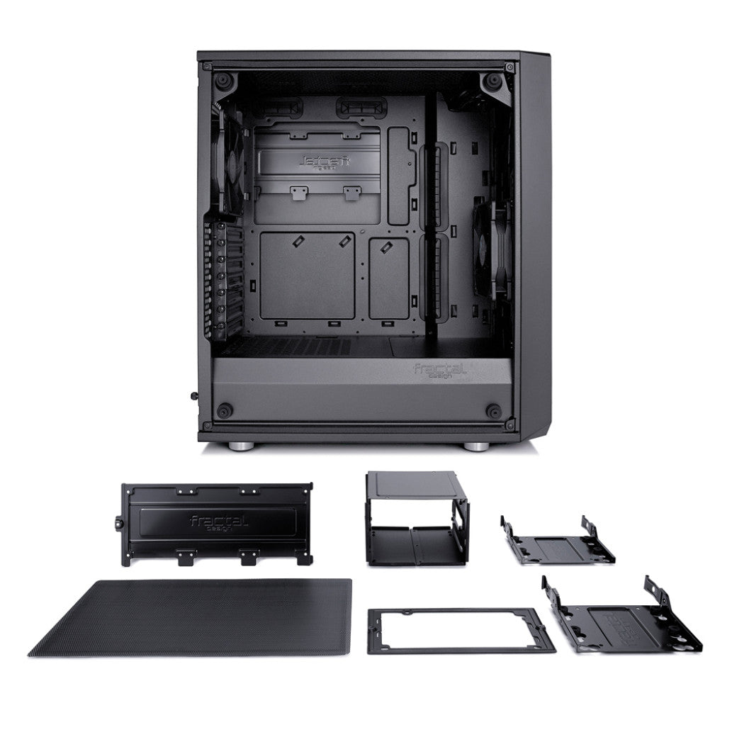 Ohišje Fractal Design Meshify C Blackout MidiATX - črna