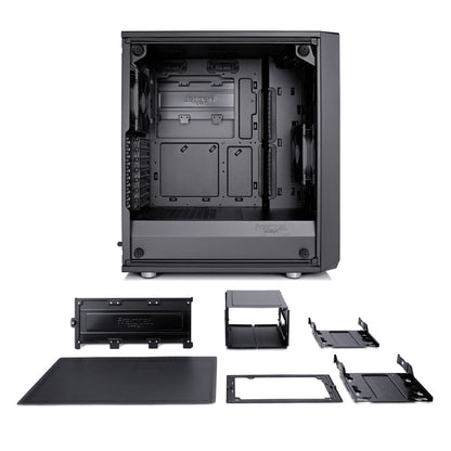 Ohišje Fractal Design Meshify C Blackout MidiATX - črna