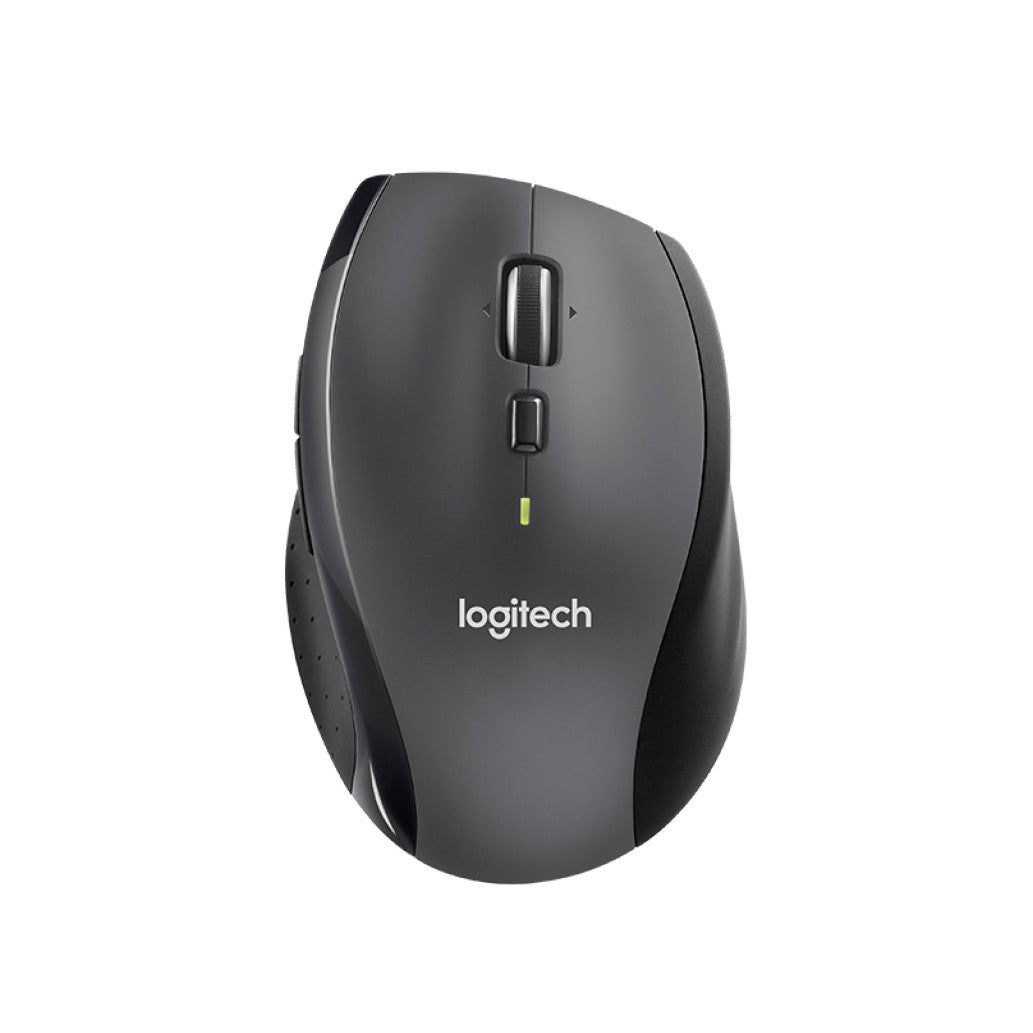 Miš brezžična ergonomska za desničarje Logitech M705 Marathon For Business 1000DPI nano temno siva (910-006034)