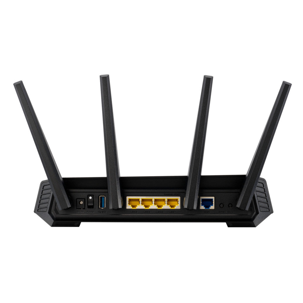 Usmerjevalnik brezžični Asus ROG Strix GS-AX5400 WiFi6 802.11ax AX5400 4804Mbit/s dualband MESH MU-MIMO OFDMA 4xLAN 4x antena (90IG06L0-MO3R10)