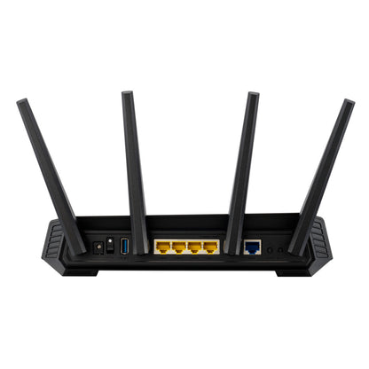 Usmerjevalnik brezžični Asus ROG Strix GS-AX5400 WiFi6 802.11ax AX5400 4804Mbit/s dualband MESH MU-MIMO OFDMA 4xLAN 4x antena (90IG06L0-MO3R10)