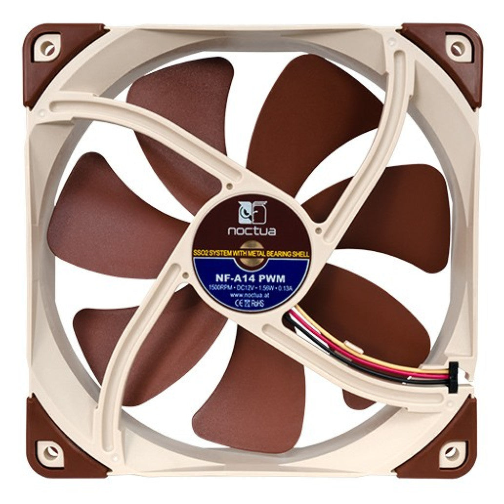 Ventilator Noctua NF-A14 140mm, rjava