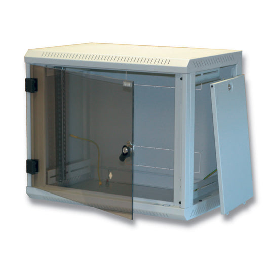 Kabinet zidni Triton 1U Jeklo siv (RUA-06-AS5-CAX-A1)