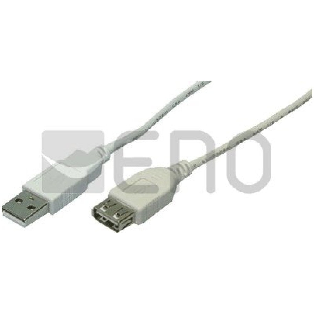 Kabel USB-A(m) => USB-A(ž) 1,80m - podaljšek LogiLink (CU0010)